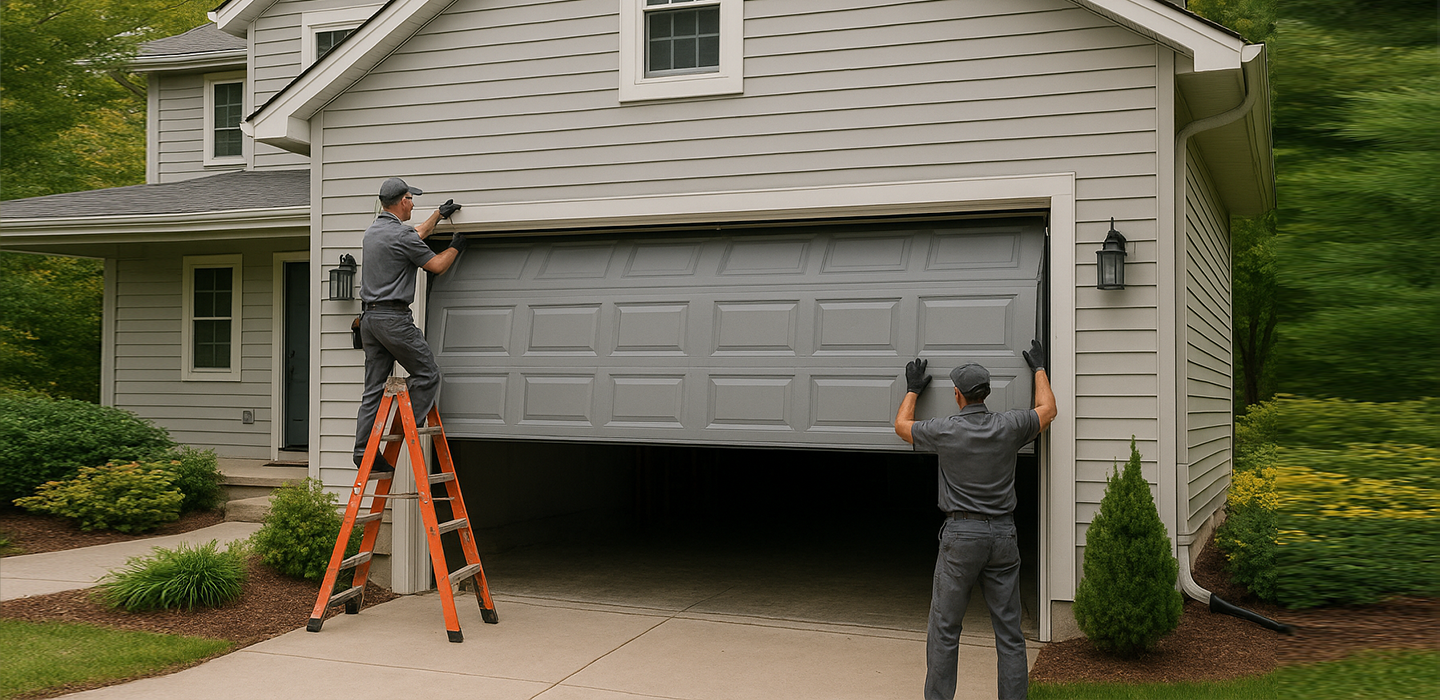 Garage door Katy TX Background