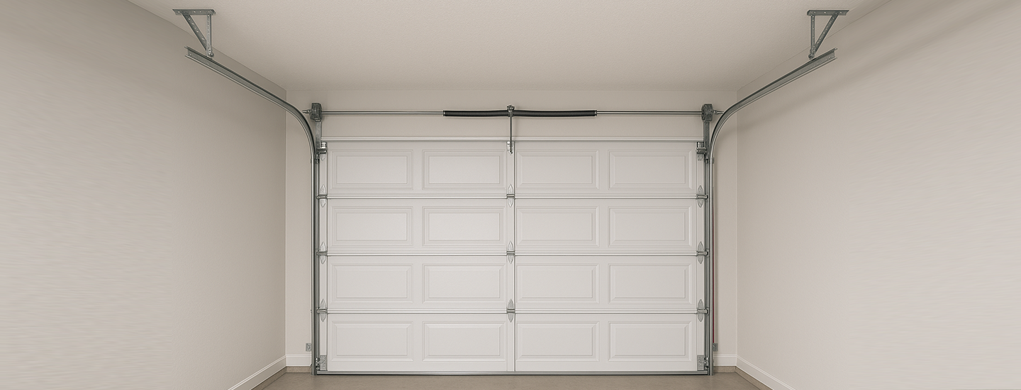 Garage door tracks Katy TX Background