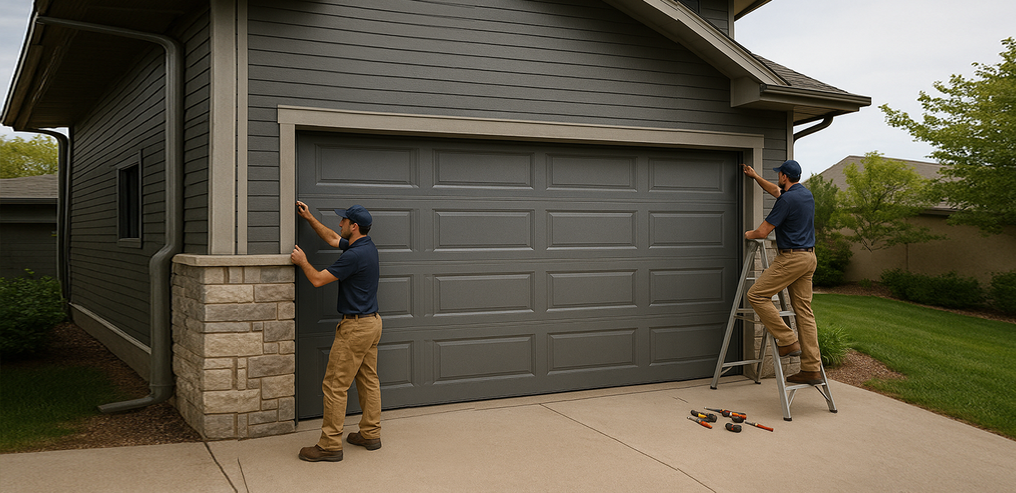 Garage door Katy TX Background