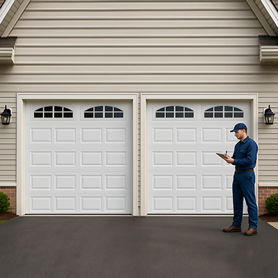 Double Car Steel Garage Doors offer